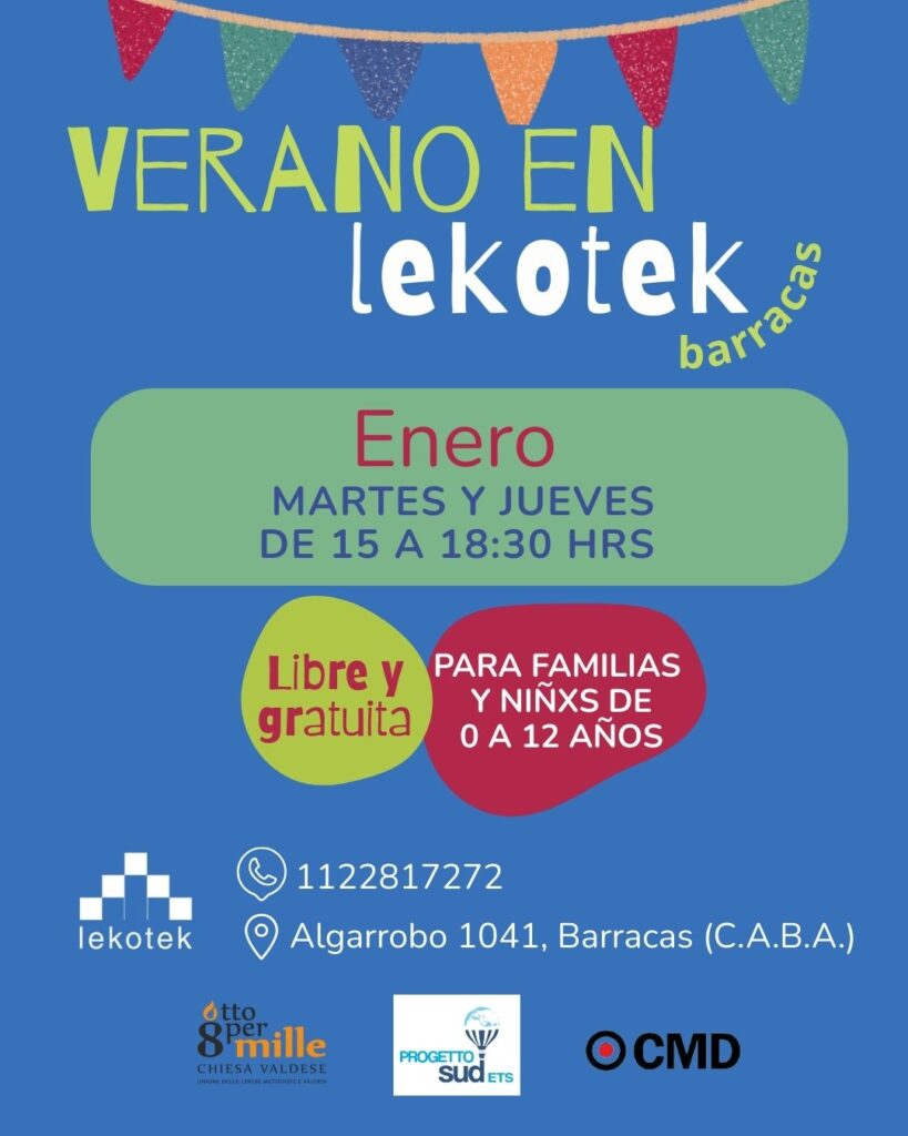 Juegoteca de Verano en Barracas